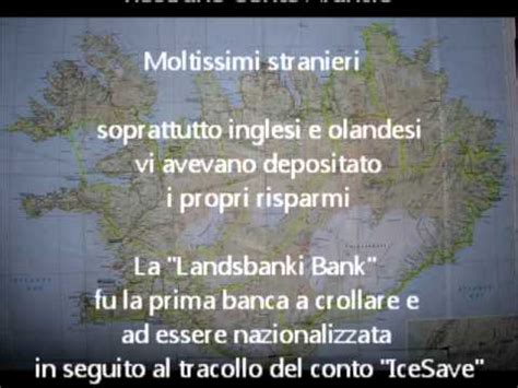 Islanda Sconfigge Economia Globale E Nwo Percio Nessuno Lo Deve