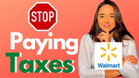 Stop Paying Sales Tax At Walmart How To Get Your Sales Tax Exempt At Walmart Step By Step Youtube