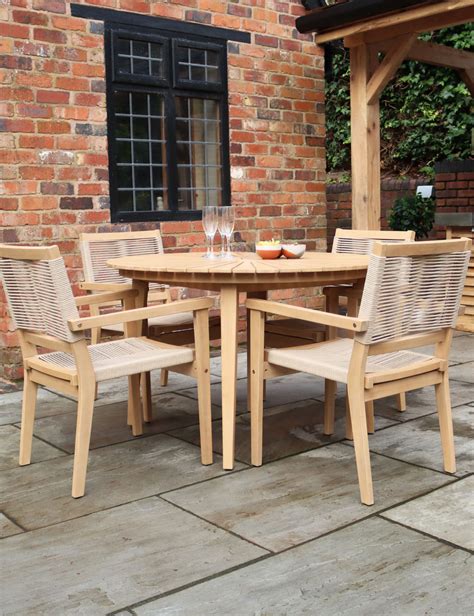 Roma Seater Garden Table Chairs Royalcraft M S