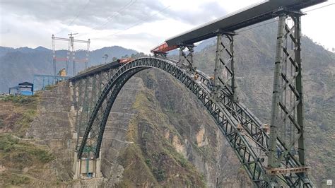 Chenab River Railway Bridge - HighestBridges.com