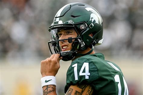 Breaking Down Michigan State Football Qb Battle Noah Kim Edition