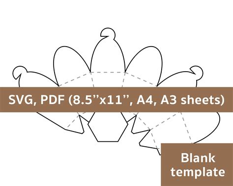 Cupcake box template cake box printable box template DIY | Etsy