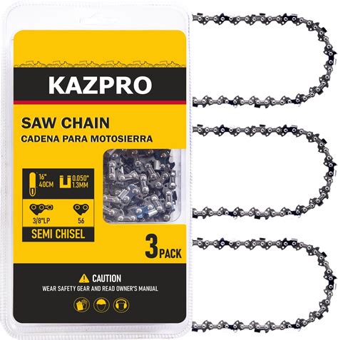 Echo Set Of 3 16 Oem Chainsaw Sawing Chain 57 Dl 0 050 3 8 91px57cq Patio Lawn