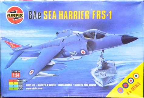 Airfix Hawker Siddeley AV 8A Sea Harrier FRS 1 Large Scale Planes