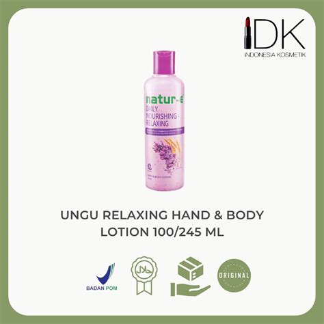 Jual Natur E Daily Nourishing Hand Body Lotion 245Ml Indonesia Shopee