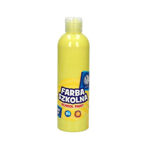 Farba Szkolna Plakatowa Cytrynowa 250ml Astra 11109240222 Allegro Pl