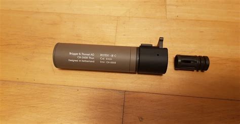 ASG B T Rotex III C Suppressor Met Flash Hider Airsoft Bazaar