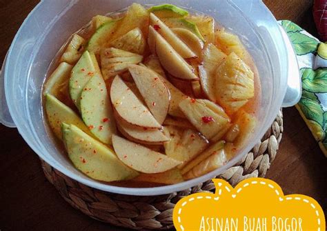 Resep 316 Asinan Buah Bogor Oleh Yuanita Siska M Cookpad