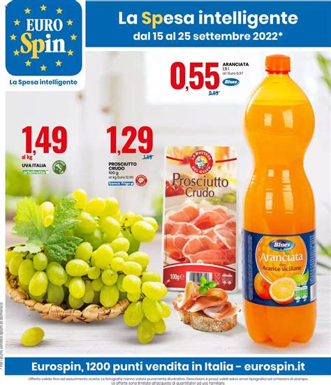 Eurospin Offerte E Promozioni Dal Al Settembre Sfoglia Il Nuovo