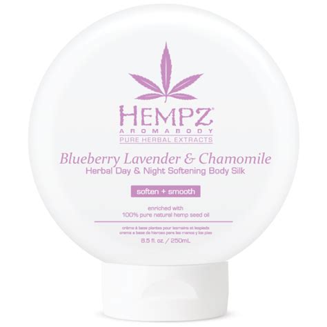 Hempz Blueberry Lavender Chamomile Body Silk Four Seasons