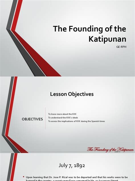 12 The Founding of The Katipunan | PDF | Philippines