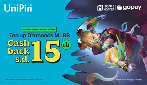 Top Up Diamonds MLBB Dapatkan Skin Wanwan Bonus Cashback Hingga Rp