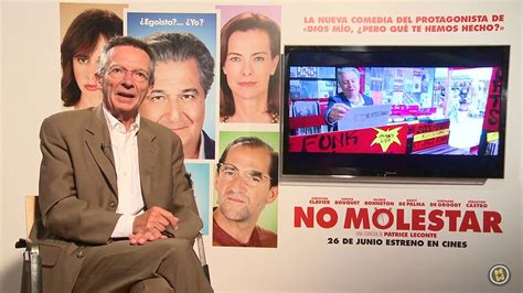 Patrice Leconte Interview No molestar Vídeo Dailymotion