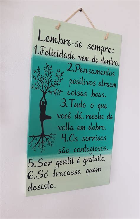 Quadro Decorativo Rvore Da Vida Lembre Se Sempre Elo