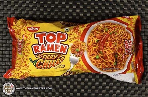 3612 Nissin Top Ramen Fiery Chilli Noodles India THE RAMEN RATER