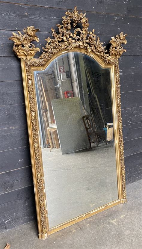 Antiques Atlas Large French Gilt Mirror