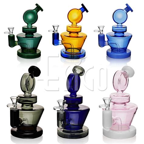 Esigo Factory Price Inch Tobacco Use Recycler Glass Smoking Shisha