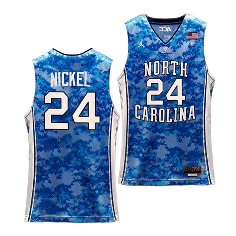 Unc Tar Heels Tyler Nickel Carrier Classic Veterans Day Basketball