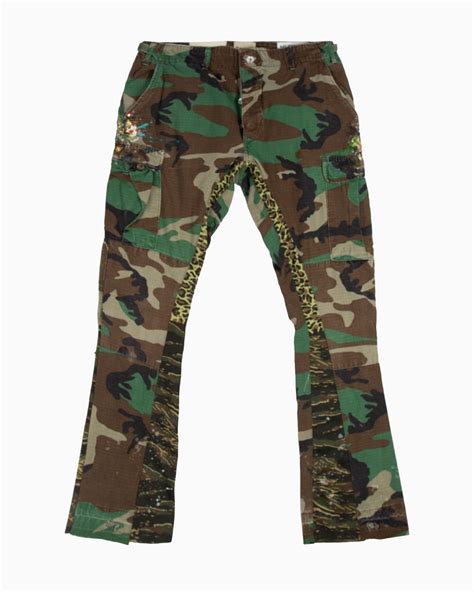 La Camo Flare Gallery Dept Bottoms Pants Green