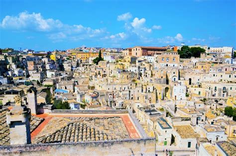 Matera Italy stock photo. Image of habitation, italy - 80975784