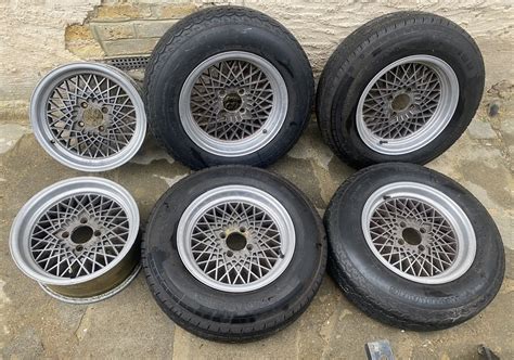 Set Of 6 Performance Lattice Alloys 15x7j Ford 4x108 200 Retro Rides