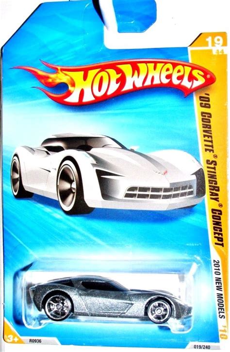 Corvette Stingray Concept Hot Wheels New Models Gray