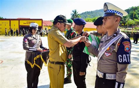 Bupati Delis Pimpin Apel Gelar Pasukan Operasi Ketupat 2023 DETAIL73