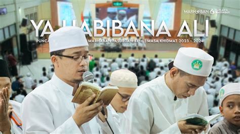 Ya Habibana Ali Ust Dhio Kurniawan Resepsi HARLAH MARHABAN