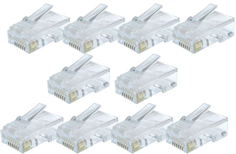 Rhinocables Rj Connectors Cat E Connectors Ethernet Plug Crimp Ends