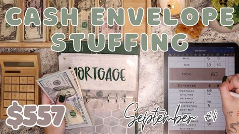 Cash Envelope Stuffing Chatty September Stuffing Expenses