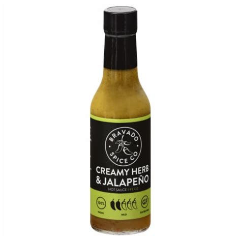 Bravado Spice Co Creamy Herb Jalapeno Hot Sauce 5 Fl Oz Kroger