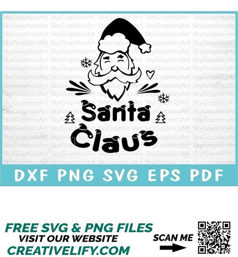 Santa Claus Svg Cut File For Cricut Santa Magic Svg Ho Ho Inspire