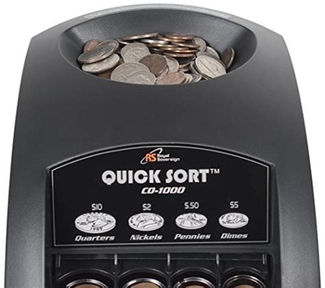 Royal Sovereign Electric Coin Sorter, Patented Technology, 1 Row of ...