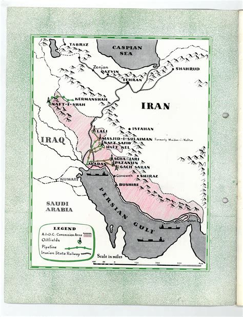 Anglo Iranian Oil Company A Short History Of The Anglo Iranian Oil