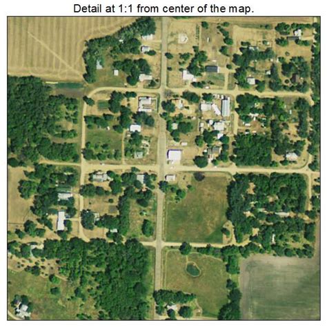 Aerial Photography Map Of Ravinia Sd South Dakota