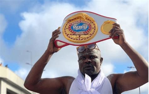 Bukom Banku Given Arousing Welcome After Winning His First