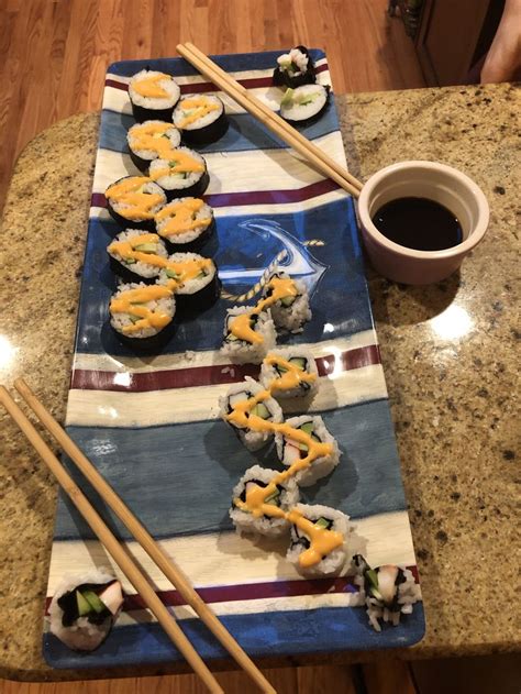 Homemade Spicy Mayo California Roll Spicy Mayo Homemade California Roll