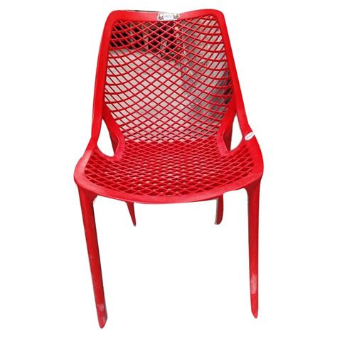 Kg Irest Red Plastic Armrest Chair At Rs In Hyderabad Id