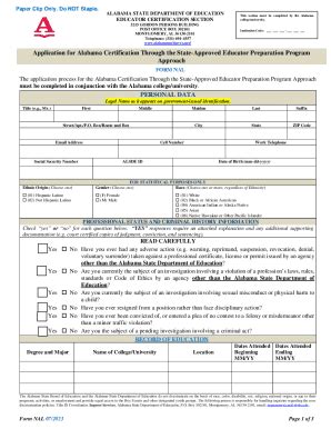 Fillable Online Form NAL Form NAL Fax Email Print PdfFiller