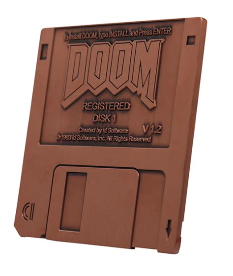 DOOM 30th Anniversary Limited Edition Commemorative Floppy Disk Figure ...