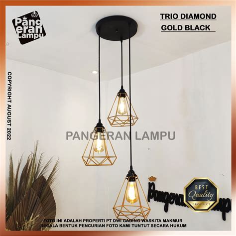 Jual Lampu Gantung Lampu Hias Lampu Void Estetik Industrial Modern