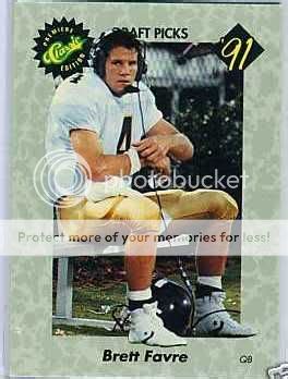 Card of the Day: Brett Favre 1991 Classic Draft Pick RC #30 | Sports ...