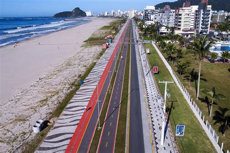 Obras De Revitaliza O Da Orla De Matinhos Alcan Am No M S De