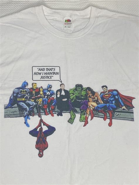 Ruth Bader Ginsburg Rbg Justice League Superhero Tshirt Size Medium Ebay