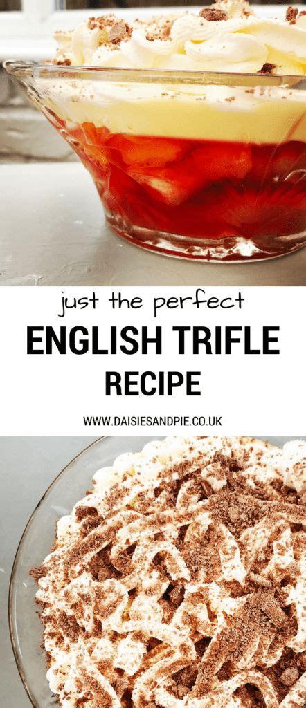 Super Easy English Trifle Recipe Recipe Trifle Recipe Easy English Trifle Recipe Recipes