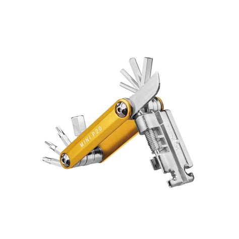 Мультитул Topeak Mini P20, 20 предметов, золотой TT2582GD