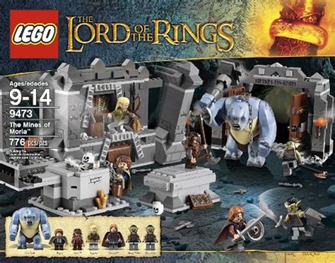 LEGO The Lord of the Rings Hobbit The Mines of Moria 9473 - Walmart.com