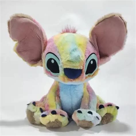 Disney Classic Anime Lilo Stitch Rainbow Stitch Plush Toy Stuffed