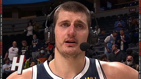 Nikola Jokic Talks Epic 49 Point Triple Double Performance Postgame