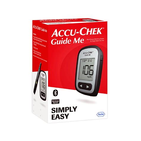 Accu Chek Guide Me Blood Glucose Meter Diabetic Mall